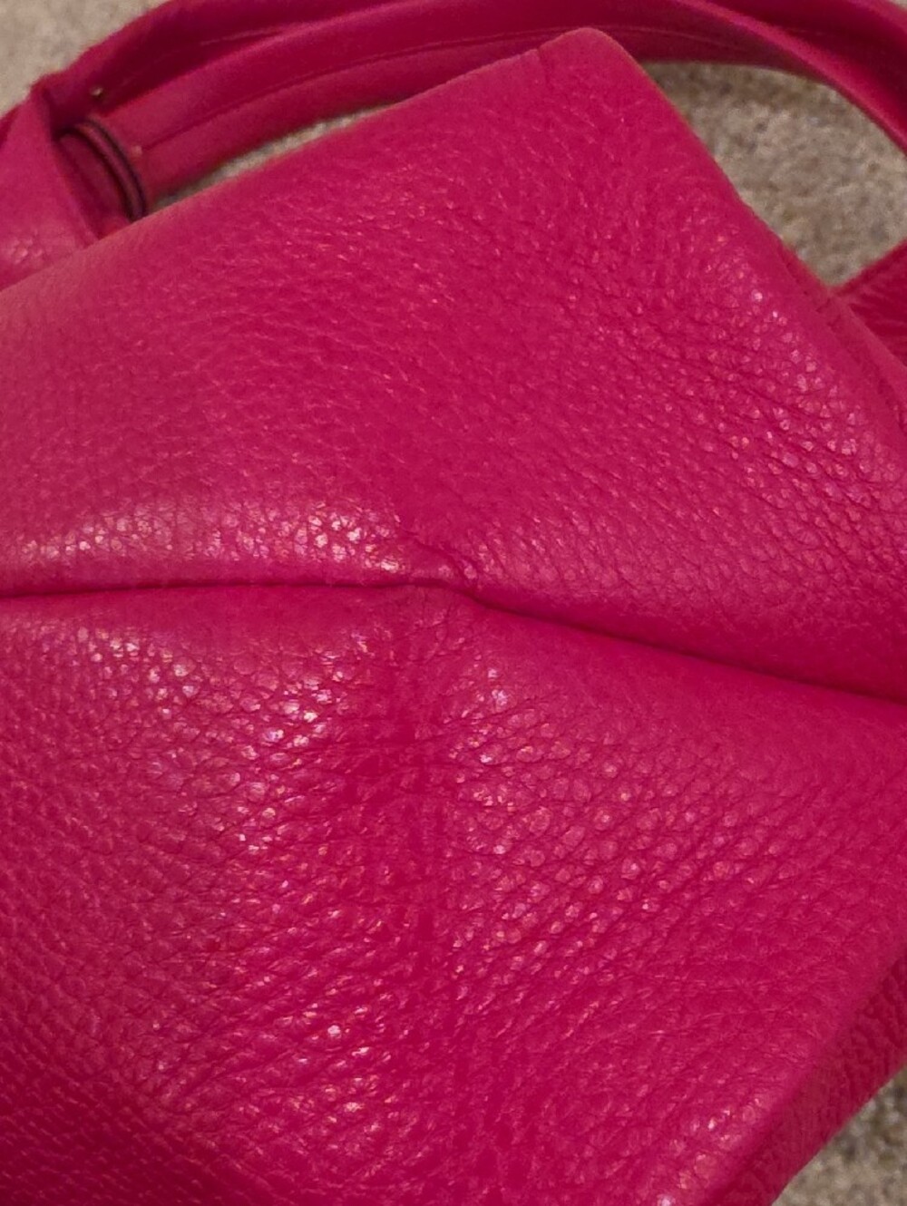 Michael Kors Austin Hobo Pink Pebbled Leather Shoulder Bag with Gold Hardware - Picture 11 of 15